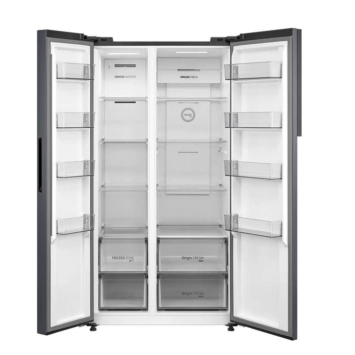 Toshiba Kulkas Side By Side PureAir Inverter 562 L - GR-RS780-WE | GRRS780WE